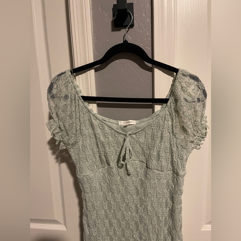 Mint Green Dress